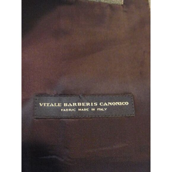 J. Crew Ludlow Vitale Barberis Canonico Flannel Blazer Jacket - Gray 44R - Picture 5 of 5